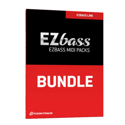 Toontrack – EZbass MIDI Packs Bundle