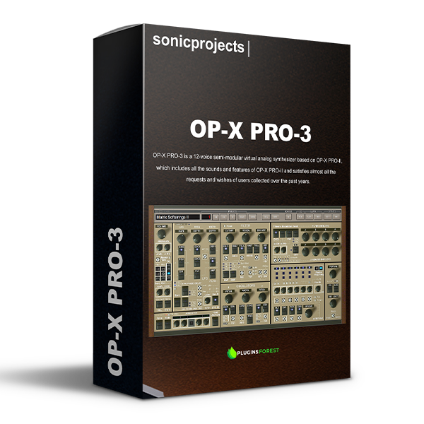 Sonic Projects – OP-X PRO-3 (Windows)