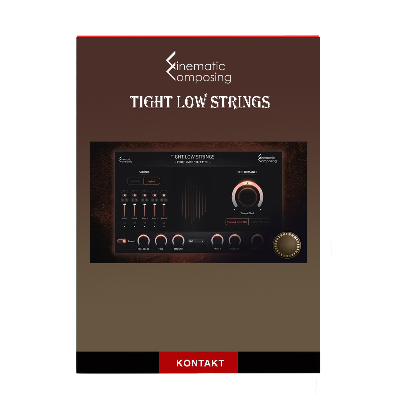 Cinematic Composing – Tight Low Strings